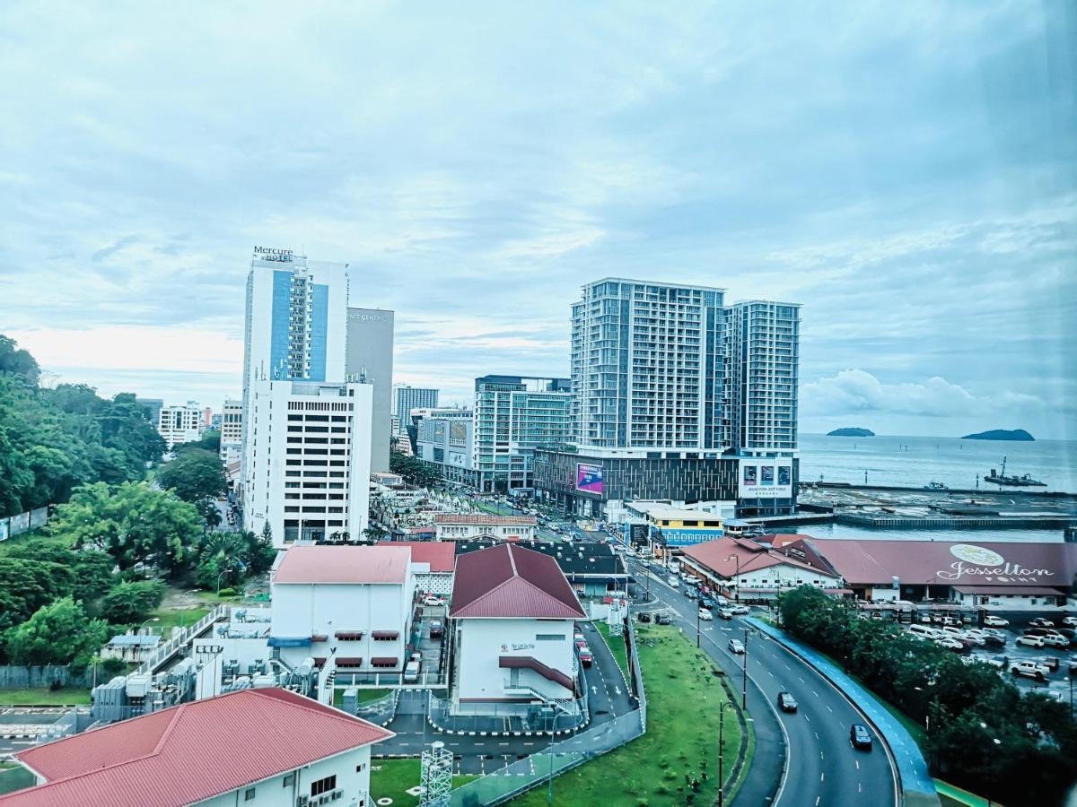 Jesselton Quay With City View Near Suria Sabah Mall & Jesselton Point Kota Kinabalu Exterior foto